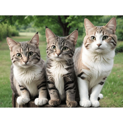 Cats in the Forest