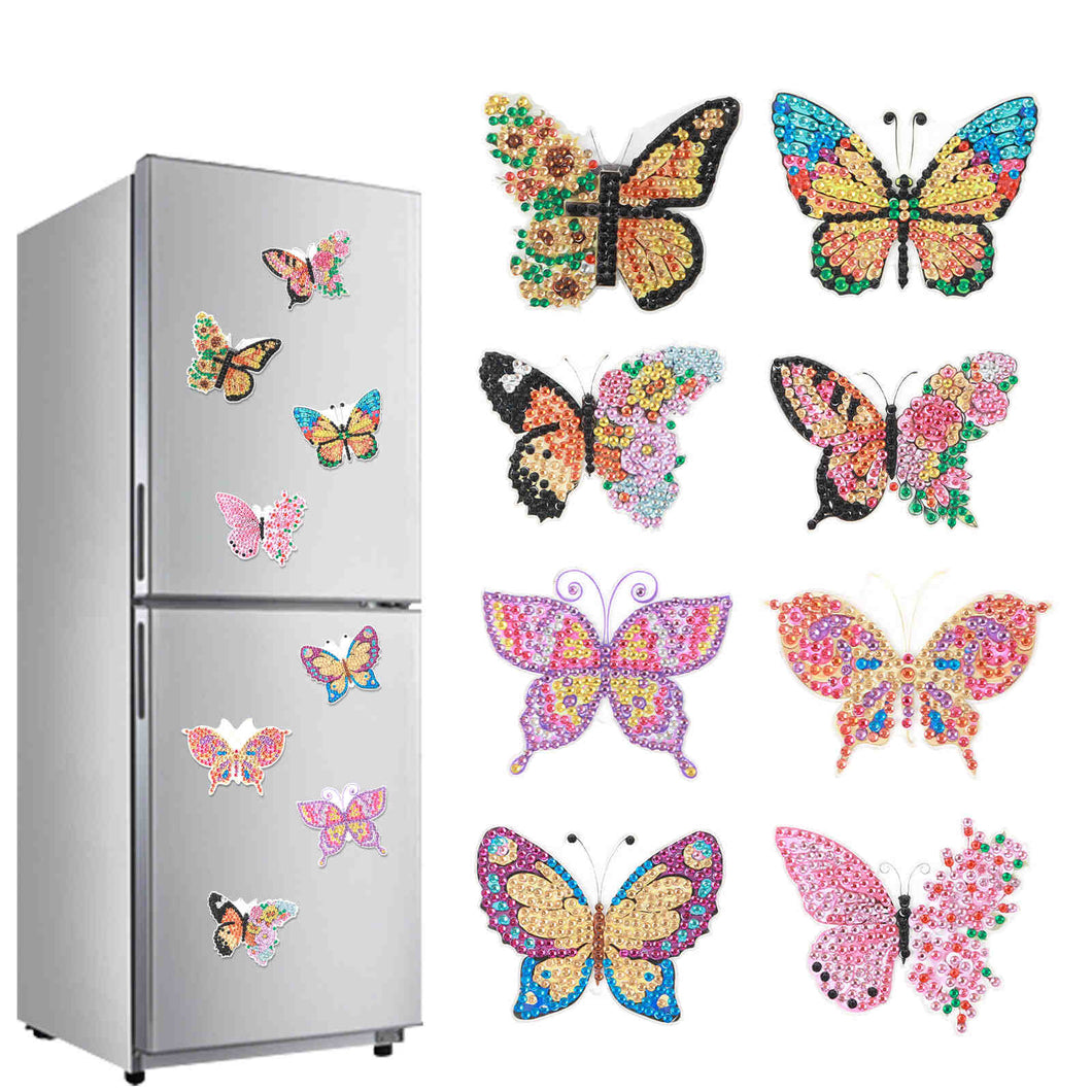 Diamond Painting Magnets Set of 8