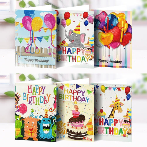 Birthday Cards | 6 Pieces