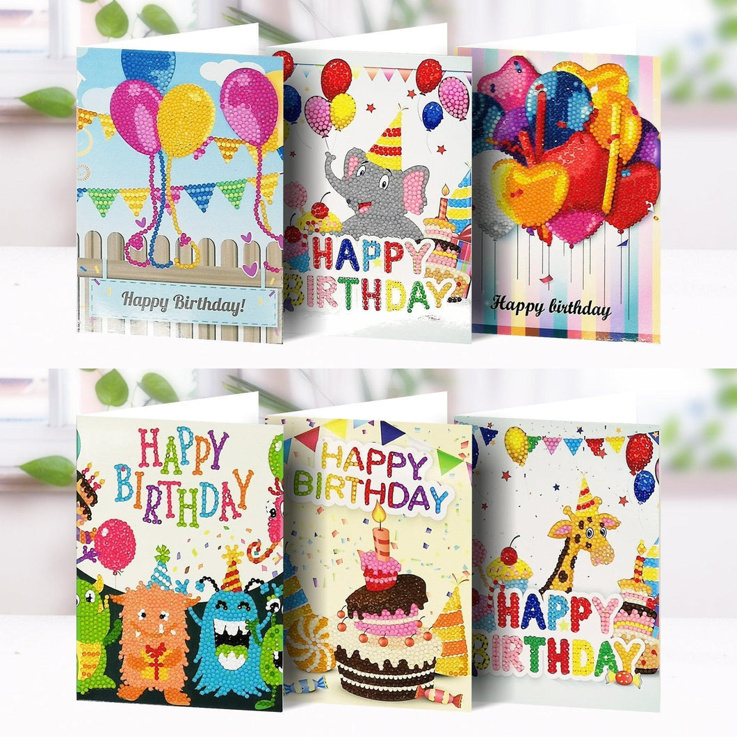 Birthday Cards | 6 Pieces