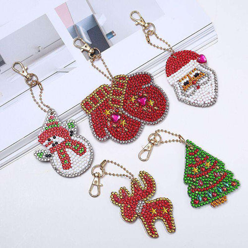 Keychain Christmas | 5 pieces