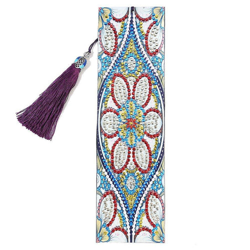 Bookmark Flower Blue