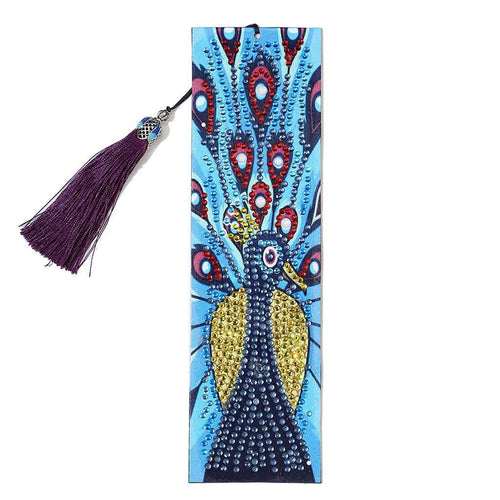 Bookmark Peacock Blue