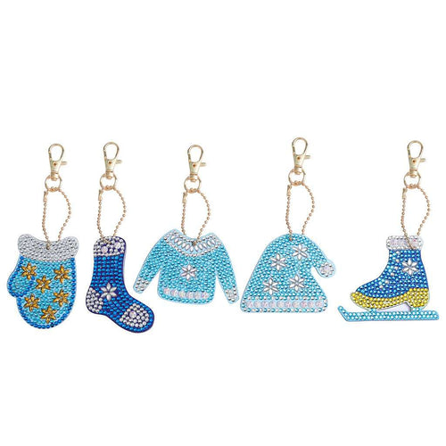 Winter Keychains | 5 pieces