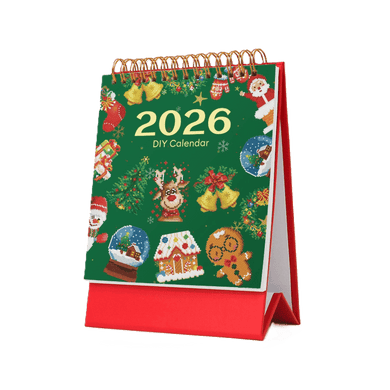 2026 Diamond Painting Desk Calendar – Christmas Edition