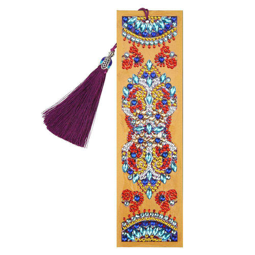 Bookmark Mandala Orange