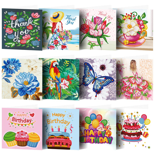 Various Cards | 12 Pieces