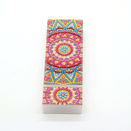 Pen Holder Pink Blue