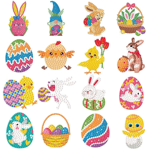 Sticker Set Happy Easter
