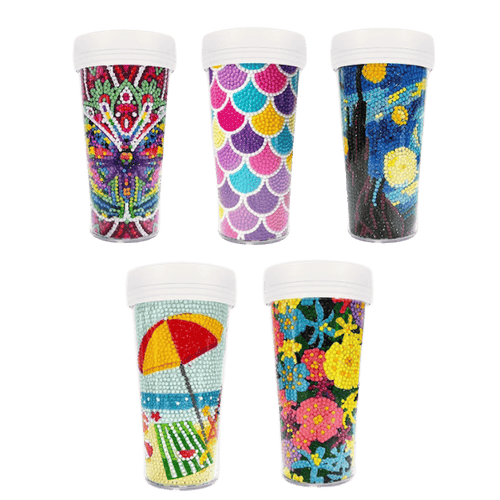 Diamond Painting Tumbler – 5 Designs