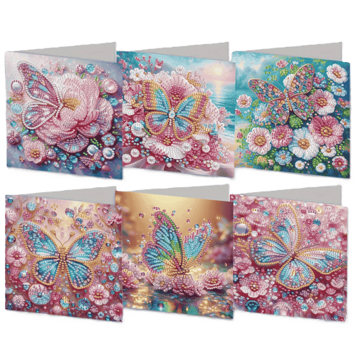 Greeting Cards – Butterflies | Set of 6 cards
