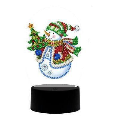 DP Light Snowman Christmas Tree