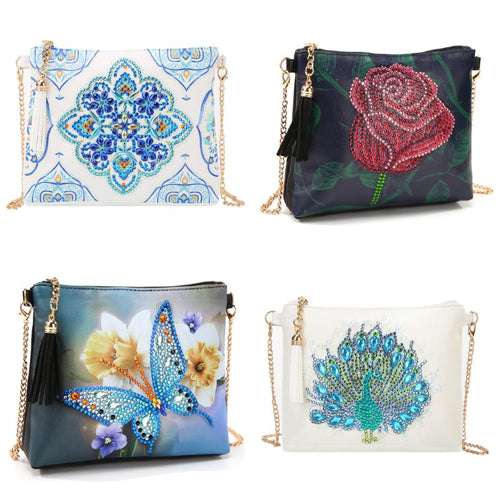 Diamond Painting Shoulder Bag – 4 Variants