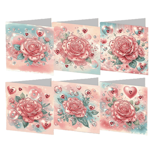 Greeting Cards – Roses | Set of 6 cards