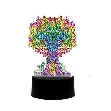 Diamond Painting Lampje Levensboom