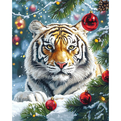 Festive tiger