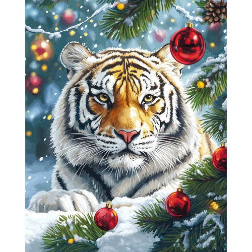Festive tiger