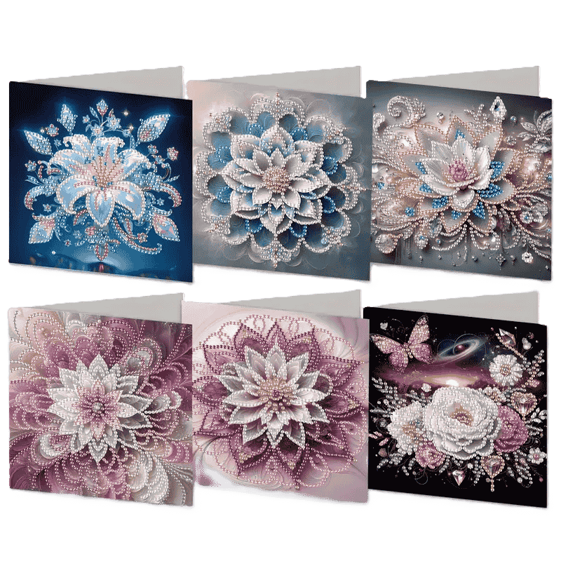 Greeting Cards – Flowers | Set of 6 cards