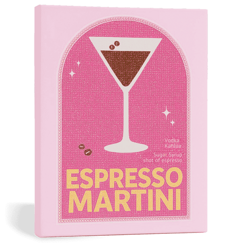 Espresso Martini Diamond Painting with Rhinestones - Limited Edition