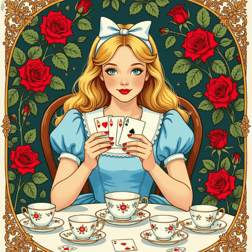 Alice at the party