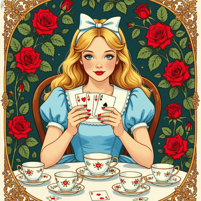 Alice at the party