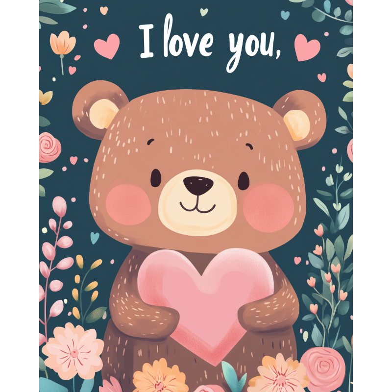 ''I love you'' Bear