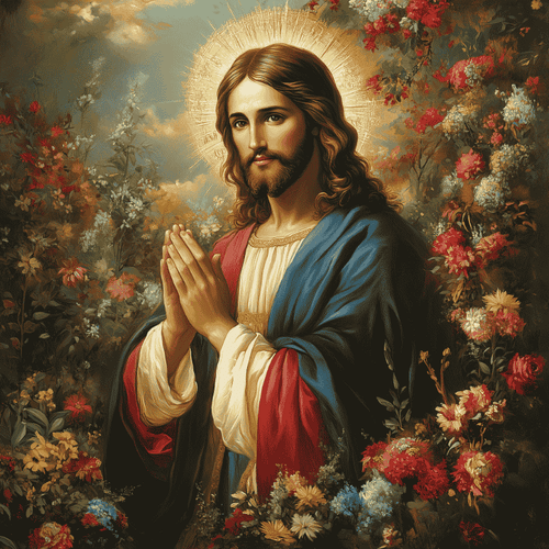 Praying Jesus