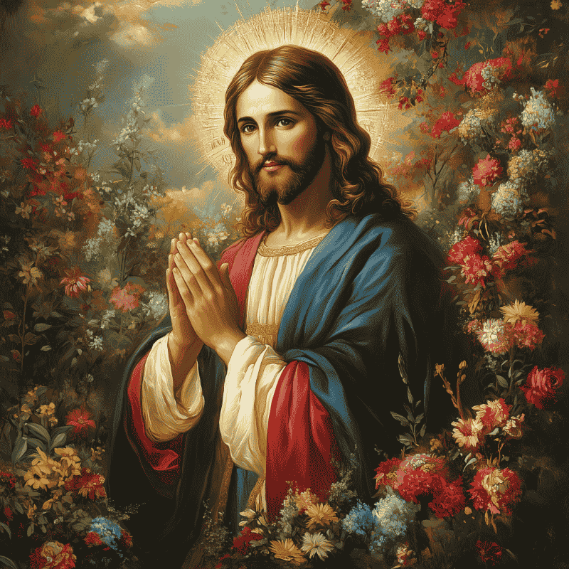 Praying Jesus