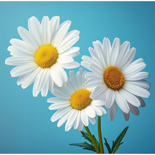 Three daisies