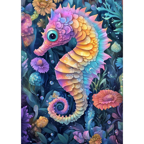 Colorful Seahorse