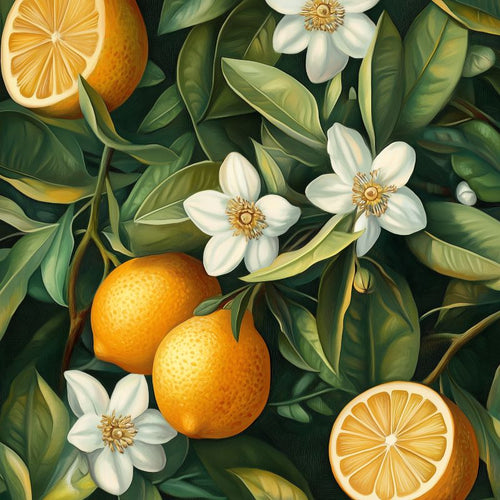 Lemon blossoms