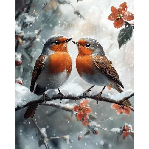 2 Robins in Winter