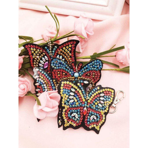 Keychain Butterfly | 4 pieces