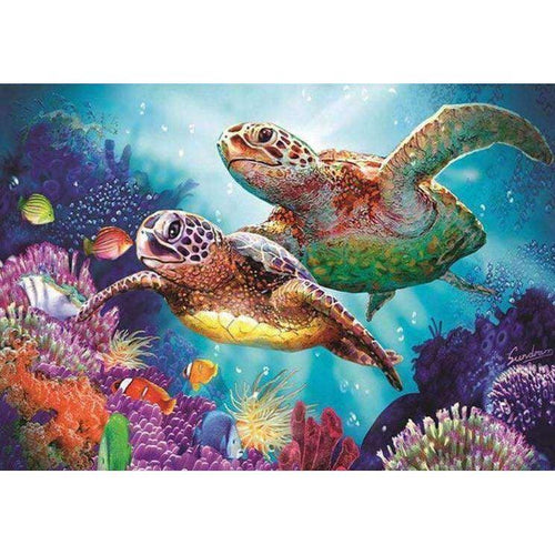 Colorful Turtles