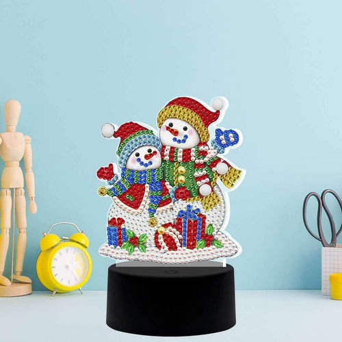 DP Snowmen Lamp