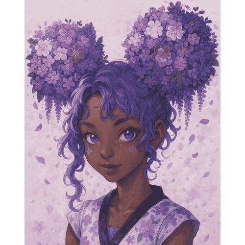 Lavender girl
