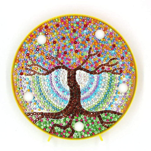 Round DP Light Mandala Tree of Life