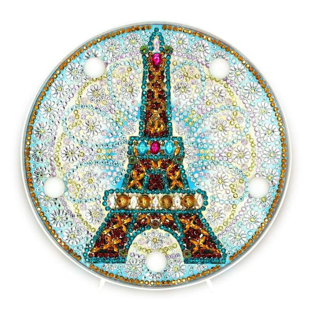 Round DP Light Eiffel Tower