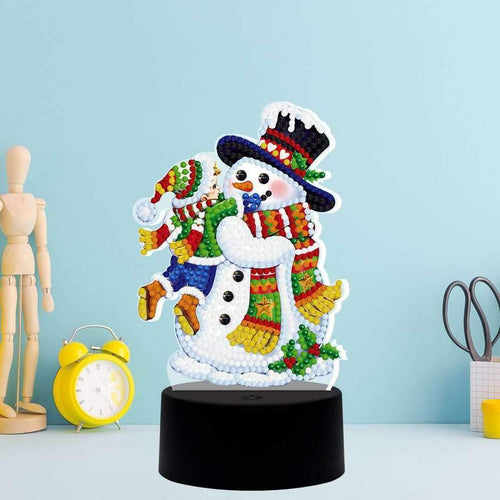 DP Lamp Snowman Child