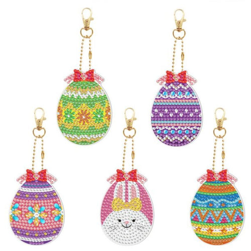Easter Eggs Keychain | 5 pieces