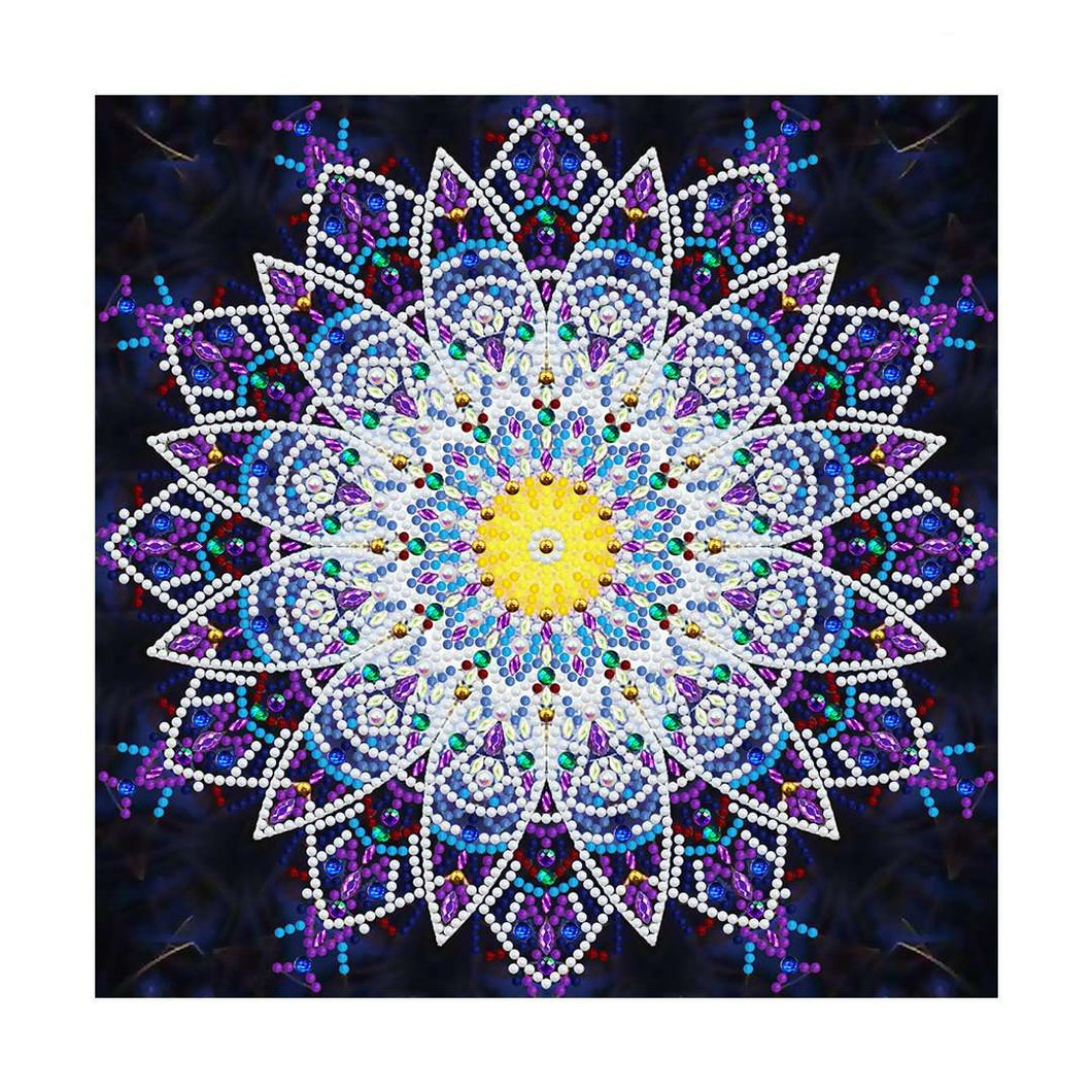 Mandala Purple | Glow in the Dark