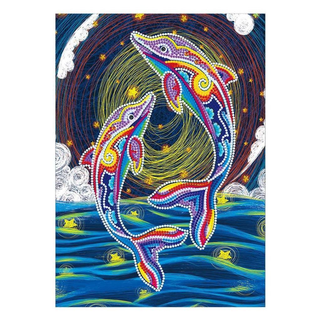Dolphins Colored | Glow in the Dark