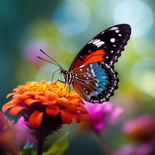 Butterfly on a Flower